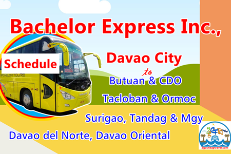 Bachelor Express Inc Davao To Ormoc & Tacloban Schedules | 2Go Cheap Travel