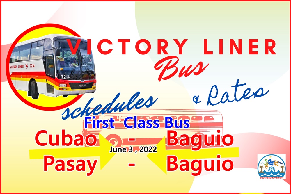 Cubao To Baguio First Class Bus Schedules Of Victory Liner