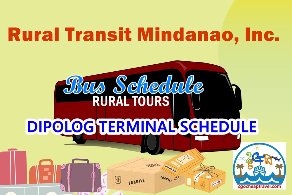 Rural Transit Dipolog Terminal Bus Schedule