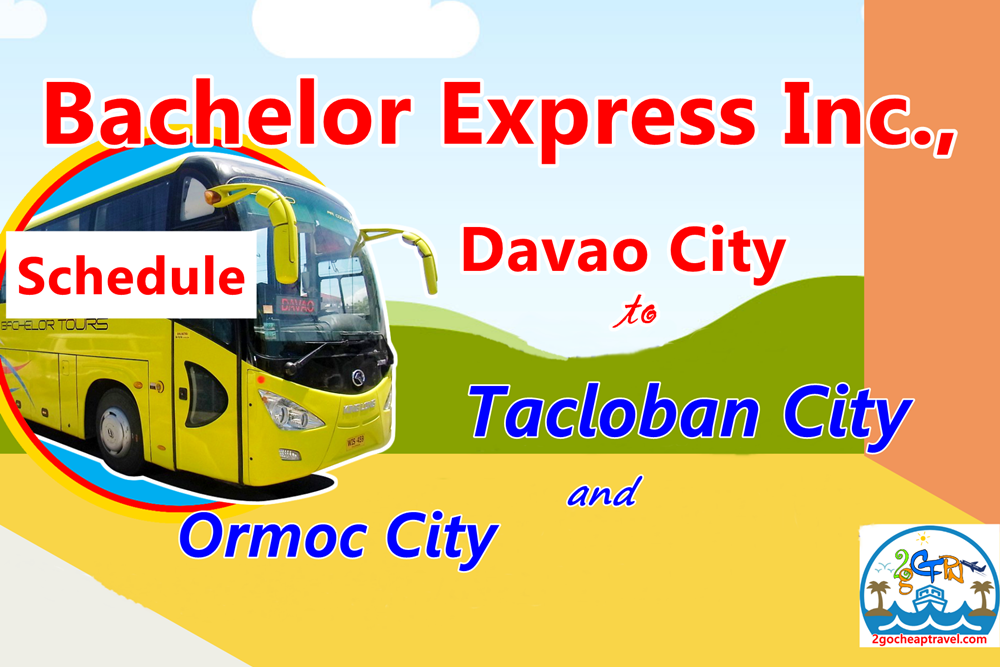 Bachelor Express From Davao To Tacloban & Ormoc